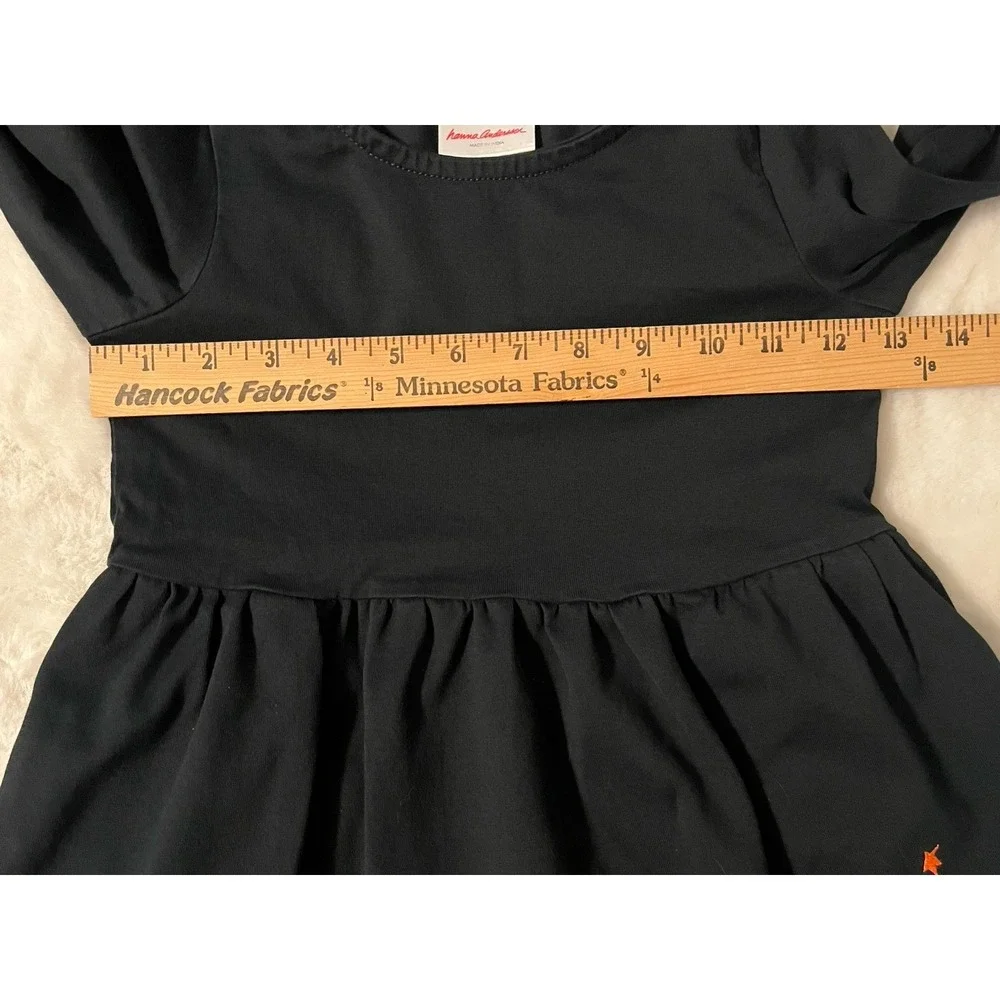 Hanna Andersson Ballet Dancers Dress Ballerina Pockets‎ Girl's Size 6-7 Black